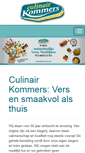 Mobile Screenshot of culinairkommers.nl